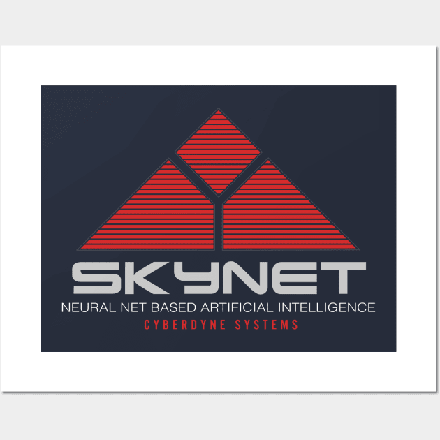 Skynet Wall Art by MindsparkCreative